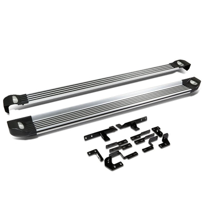 2008-2013 Toyota Highlander LED Running Boards Aluminum Black