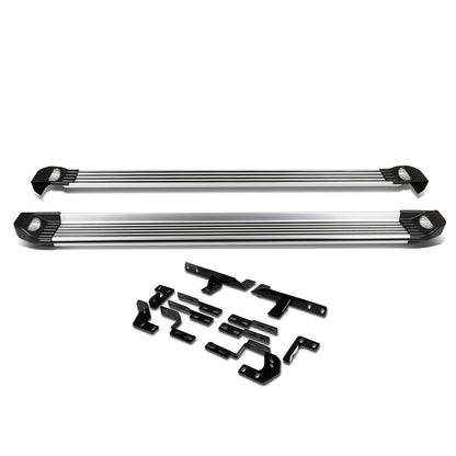 2008-2013 Toyota Highlander LED Running Boards Aluminum Black
