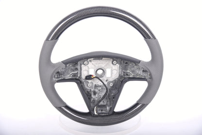 2021-2023 Tesla Model S / Model X / Plaid Yoke to Full-Wheel Conversion  Custom Steering Wheel by Exclusive Steering
