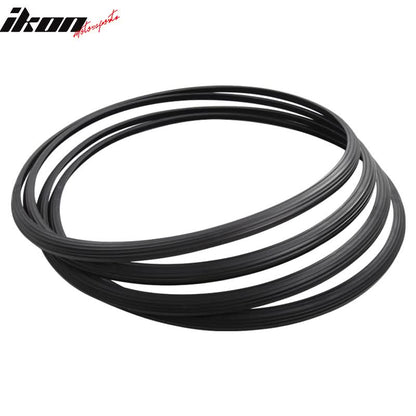 Heavy Duty Wheel Guard Rim Protecting Trim 20in Black