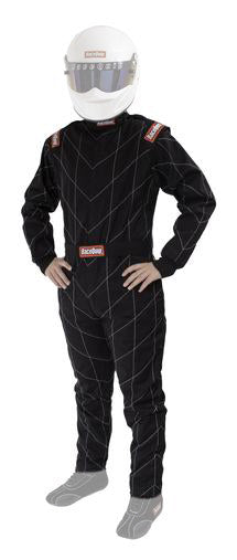 CHEVRON-1 SUIT SFI-1 BLK LRG