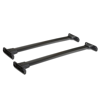 2005-2012 Nissan Pathfinder Roof Rack Crossbar Set - Black