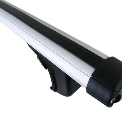 Universal Aluminum Roof Rack Cross Bars w/ 4x Adjustable Clamps