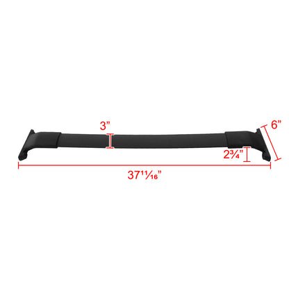 2013-2016 Mazda CX-5 Black Powder Coated Aluminum Roof Rack Cross Bars