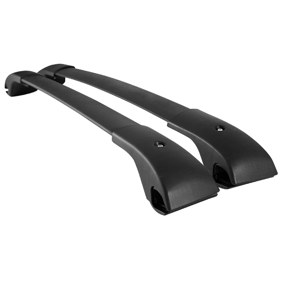 2014-2018 Subaru Forester Black Powder Coated Aluminum Roof Rack Cross Bars