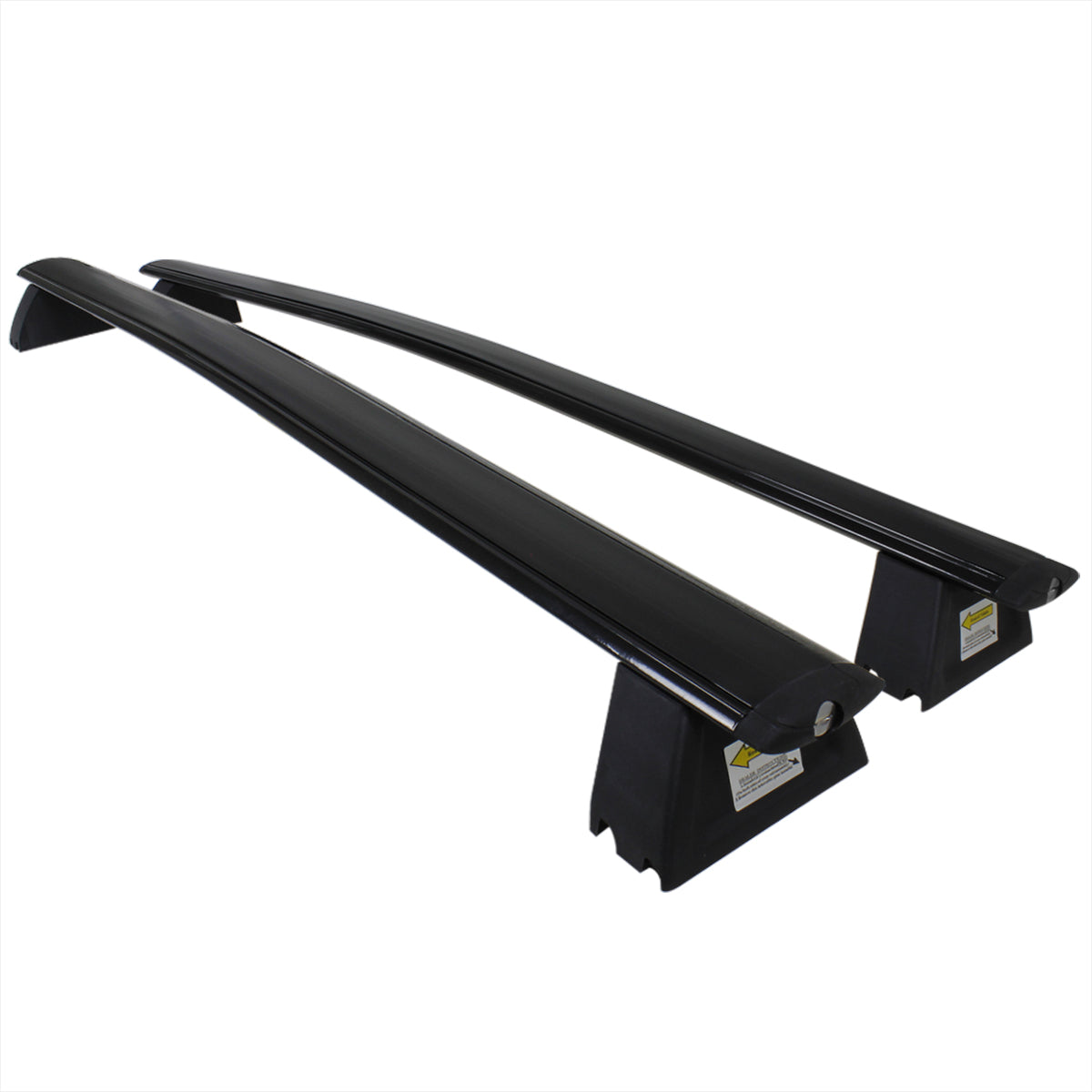 2011-2018 Jeep Grand Cherokee Black Aluminum Roof Rack Bars