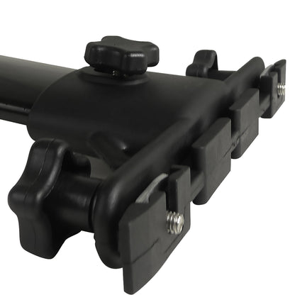 2008-2013 Toyota Highlander Black Powder Coated Aluminum Roof Rack Cross Bars