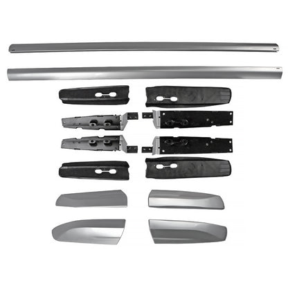2008-2013 Toyota Highlander Chrome Powder Coated Aluminum Roof Rack Cross Bars