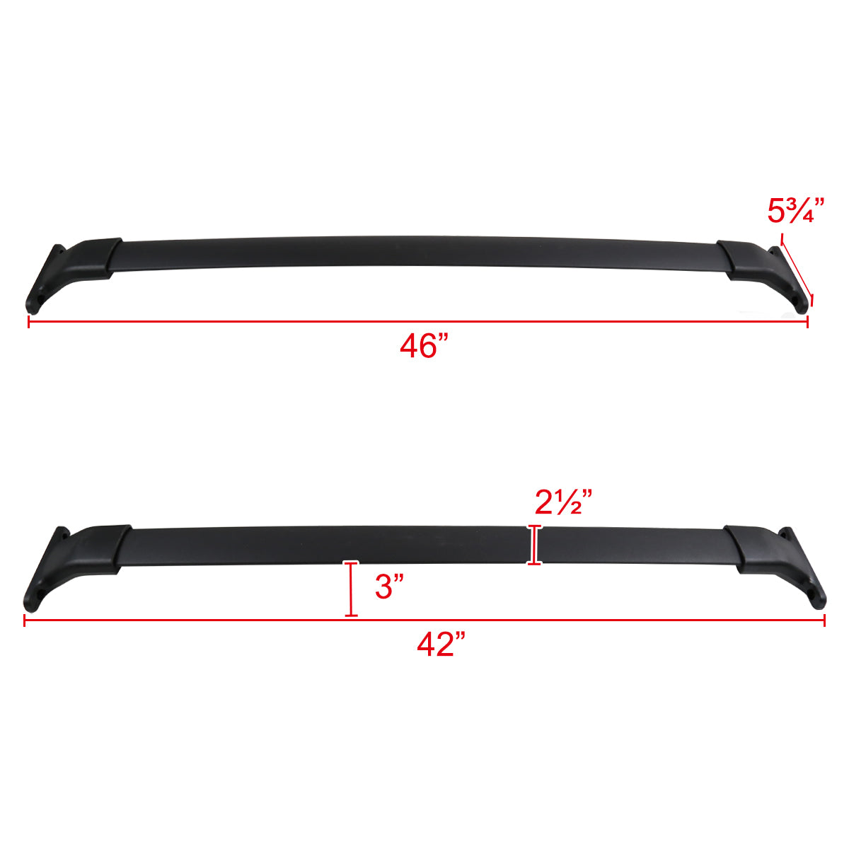 2011-2015 Honda Odyssey Roof Rack Cross Bars