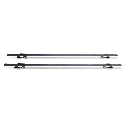 Universal 54" Black Aluminum Square Roof Rack Crossbar