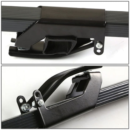 Universal 54" Black Aluminum Square Roof Rack Crossbar