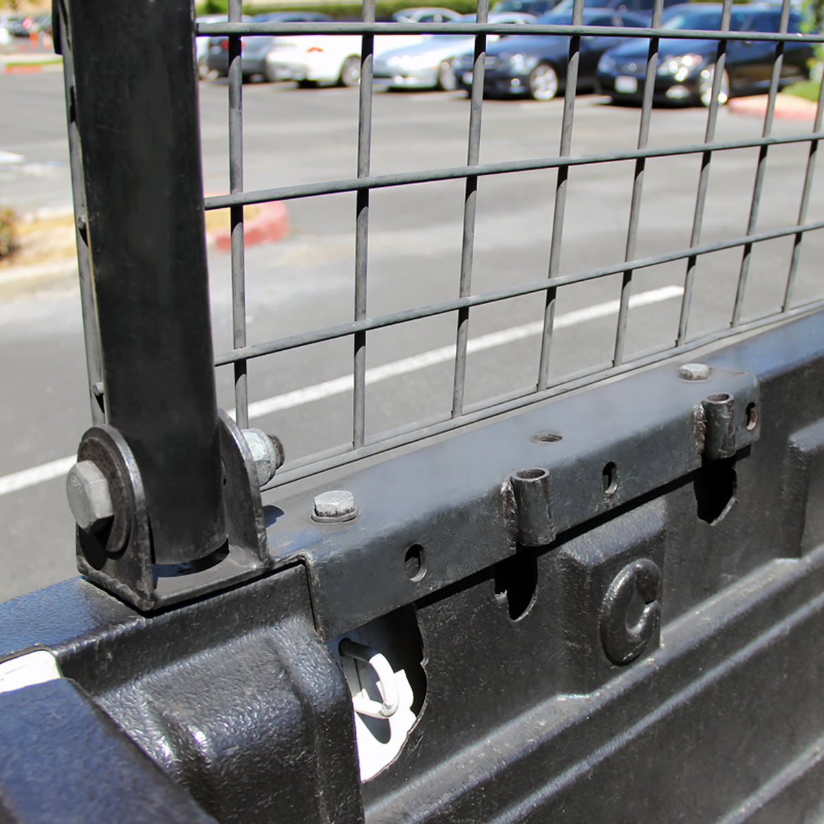 Universal Full Size Heavy Duty Contractor Pickup Truck Tool Adjustable Ladder Lumber Rack