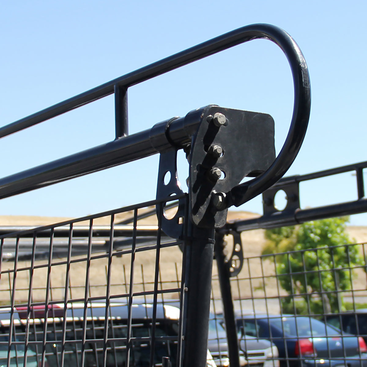 Universal Full Size Heavy Duty Contractor Pickup Truck Tool Adjustable Ladder Lumber Rack