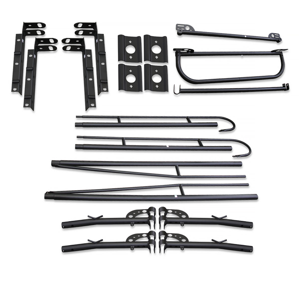 Universal Full Size Heavy Duty Contractor Pickup Truck Tool Adjustable Ladder Lumber Rack