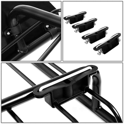 Universal 51" x 40" Steel Roof Rack Basket - Black