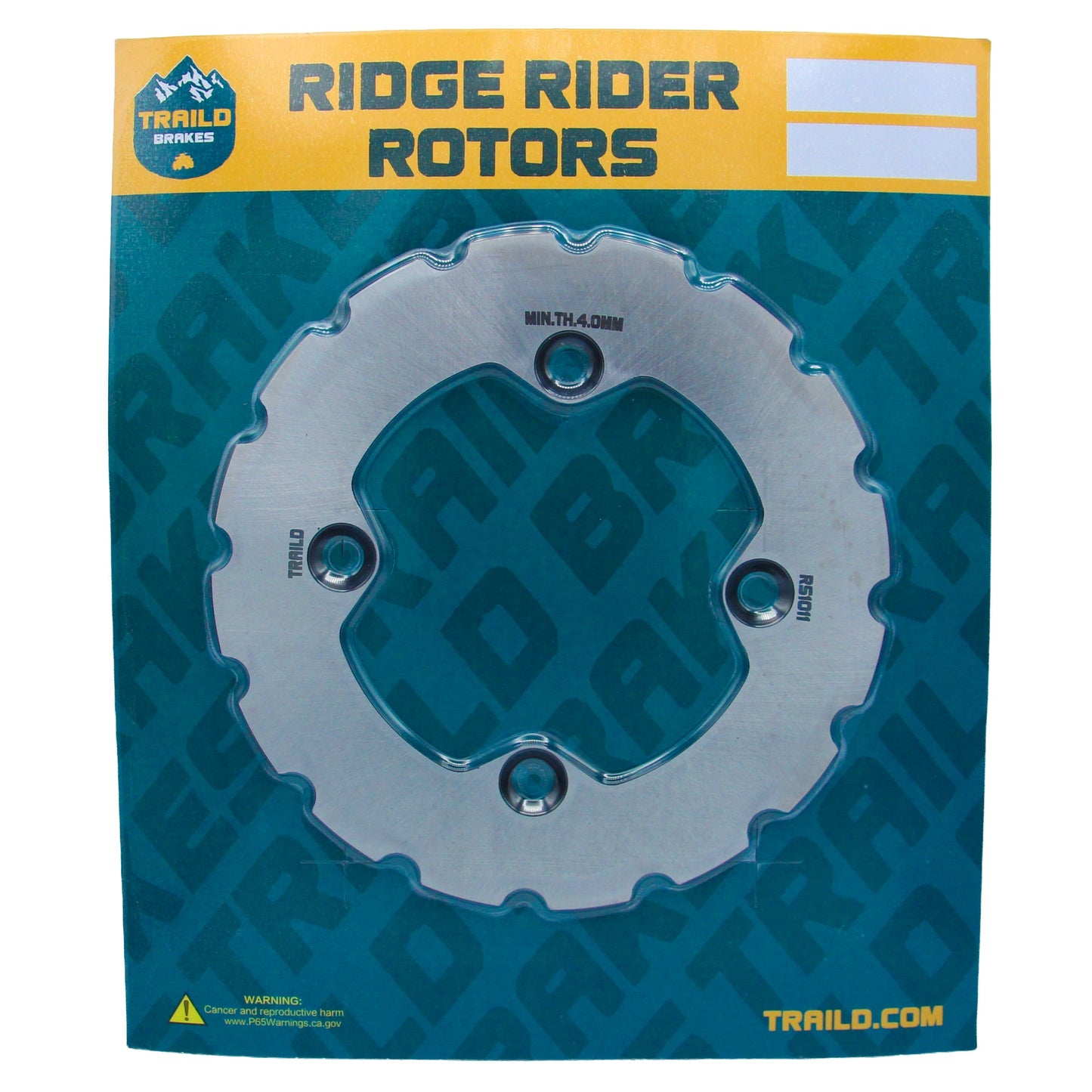 Polaris RZR 900/Trail 900/S4 900/4 900/S 900/S 1000/Trail S 1000 2014-2026 Ridge Rider Disc Brake Rotor Kit