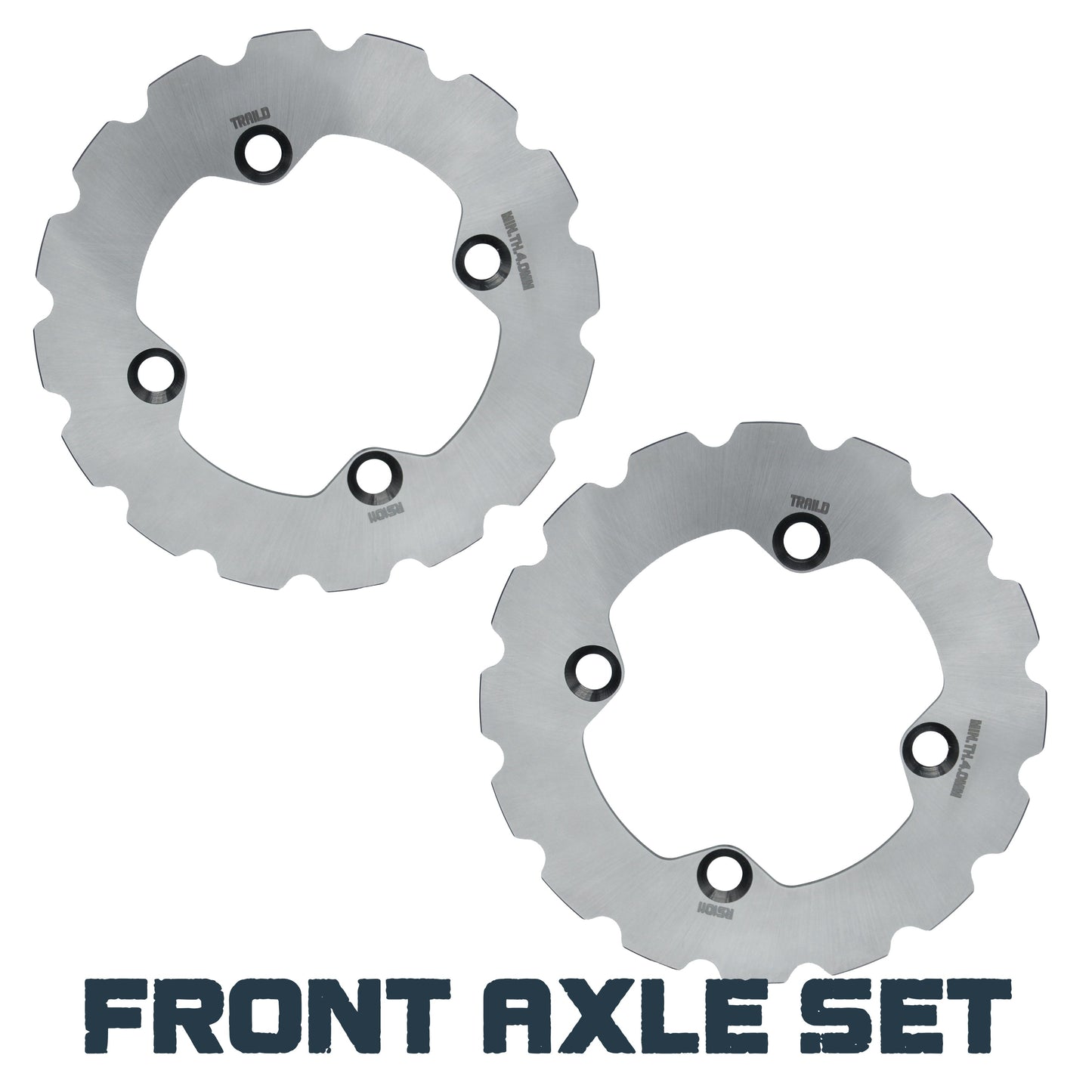 Polaris RZR 900/Trail 900/S4 900/4 900/S 900/S 1000/Trail S 1000 2014-2026 Ridge Rider Disc Brake Rotor Kit