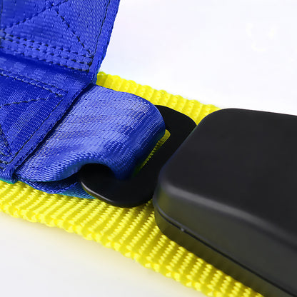Universal Blue 4 Point Racing Seat Belt Buckle Safety Harness