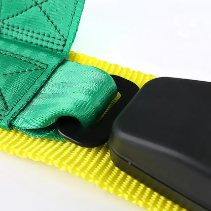 Universal Green 4 Point Racing Seat Belt Buckle Safety Harness