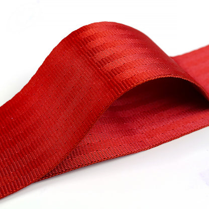 Universal Red 4 Point Racing Seat Belt Buckle Safety Harness