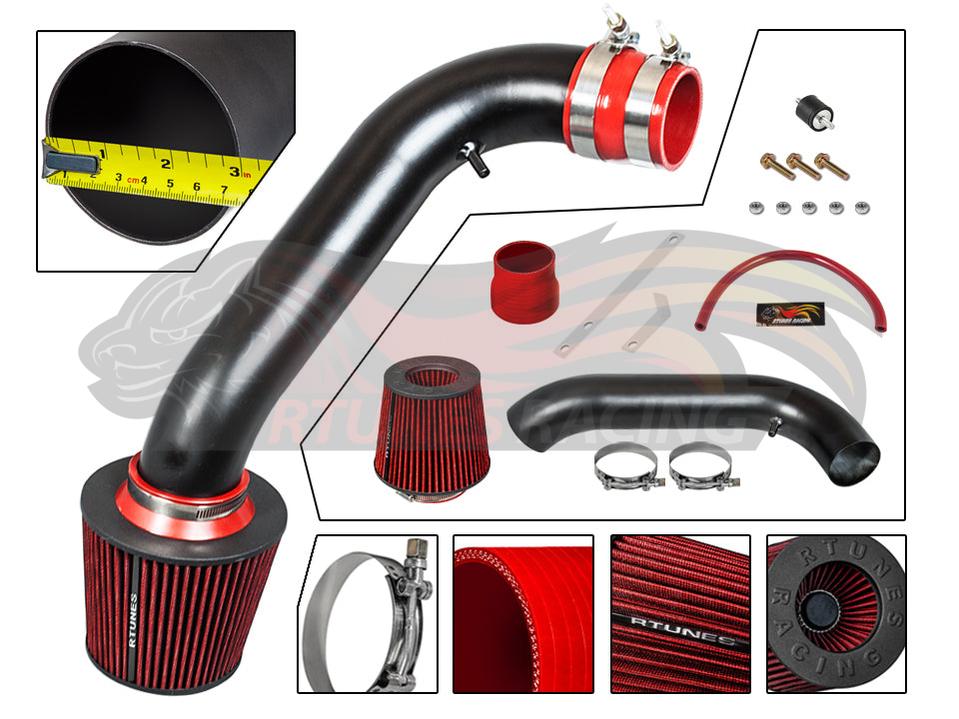 Short Ram Air Intake Kit For 1994-2001 Acura Integra GSR/Type R 1.8L I4 | Rtunes Racing | RSI-AC-04BK