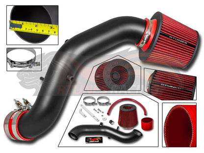 Short Ram Air Intake Kit For 2002-2006 RSX Type S & 2002-2005 Si 2.0L MT ONLY | RSI-AC-05BK