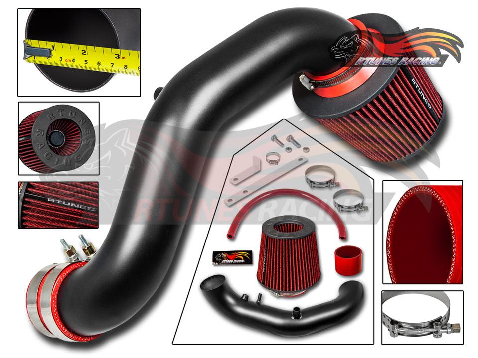 Short Ram Air Intake Kit For 2002-2006 Acura RSX Base 2.0L | RSI-AC-06BK