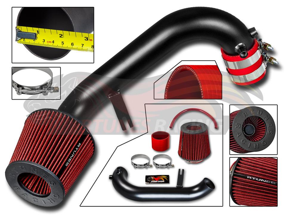Short Ram Air Intake Kit For 2001-2005 Honda Civic 1.7L I4 | RSI-HD-05BK