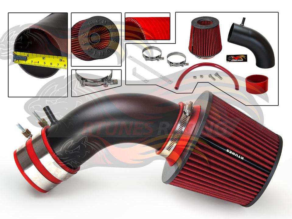 Short Ram Air Intake Kit For 2011-2017 Accent/Veloster/Elantra, 12-15 Rio 1.6L 1.8L | RSI-HY-06BK