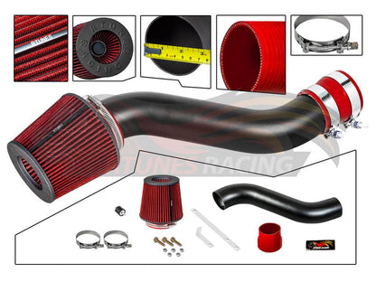 Short Ram Air Intake Kit For 1997-2002 Jeep Wrangler 2.5L L4 | RSI-JP-04BK