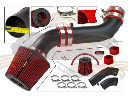 Short Ram Air Intake Kit For 2007-2011 Jeep Wrangler 3.8L V6 | RSI-JP-09BK