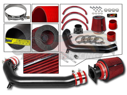 Short Ram Air Intake Kit For 1991-1994 Nissan 240Sx S13 2.4L | RSI-NS-01BK