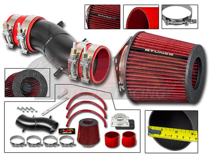 Short Ram Air Intake Kit For 1991-2002 Infiniti G20, 91-99 Sentra, 93-97 Altima 1.6L/2.0L | Rtunes Racing | RSI-NS-03BK