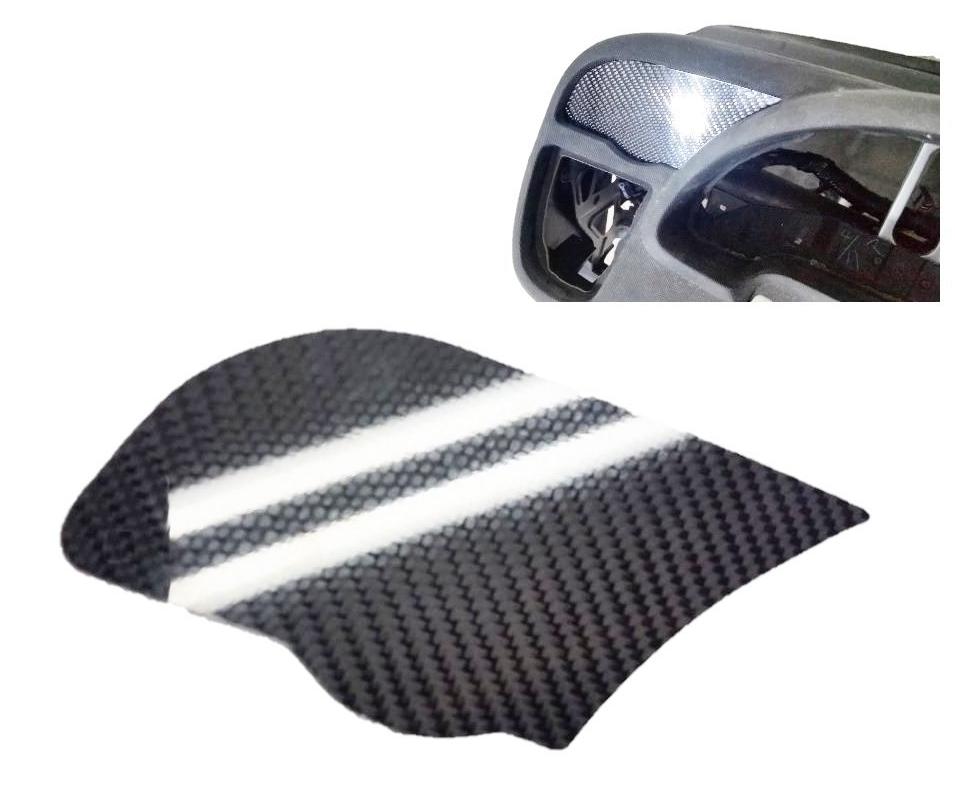 CARBON FIBER DRIVER LEFT SIDE AC VENT TRIM DELETE for 2002-2006 ACURA RSX