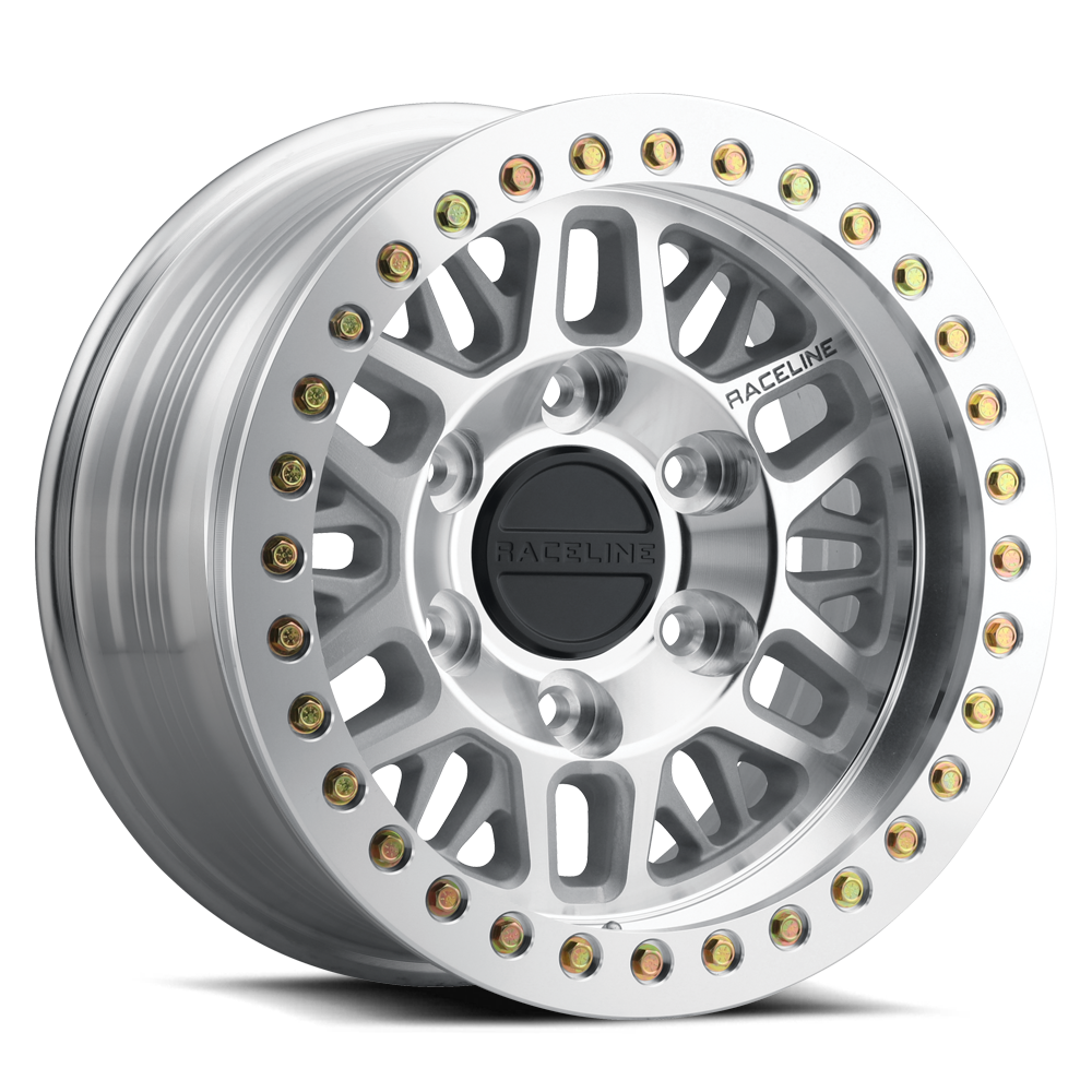 Raceline RYNO RT MACHINED 17X9 5X5 (-12mm/4.5"BS)
