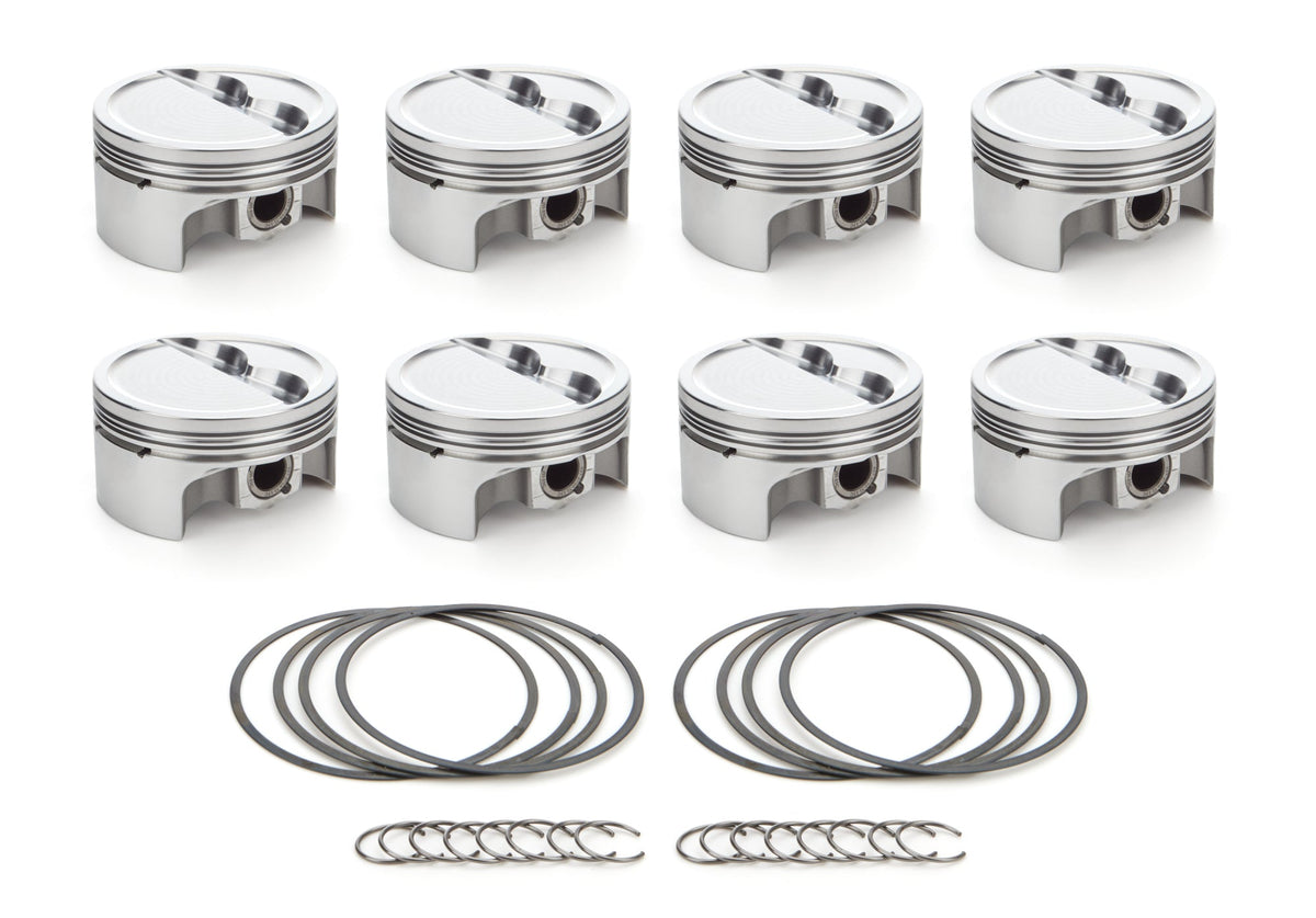 SBC Dished Piston Set 4.040 Bore -12.3cc