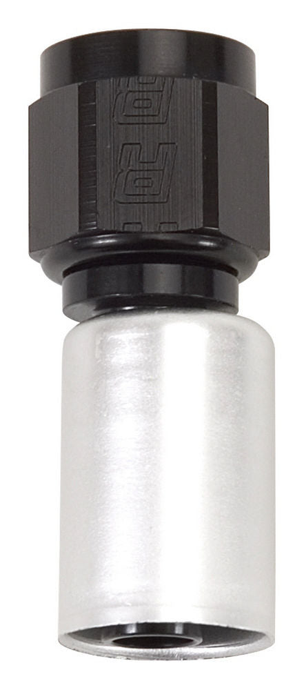 #4 Str Hose Fitting P/C Crimp-On