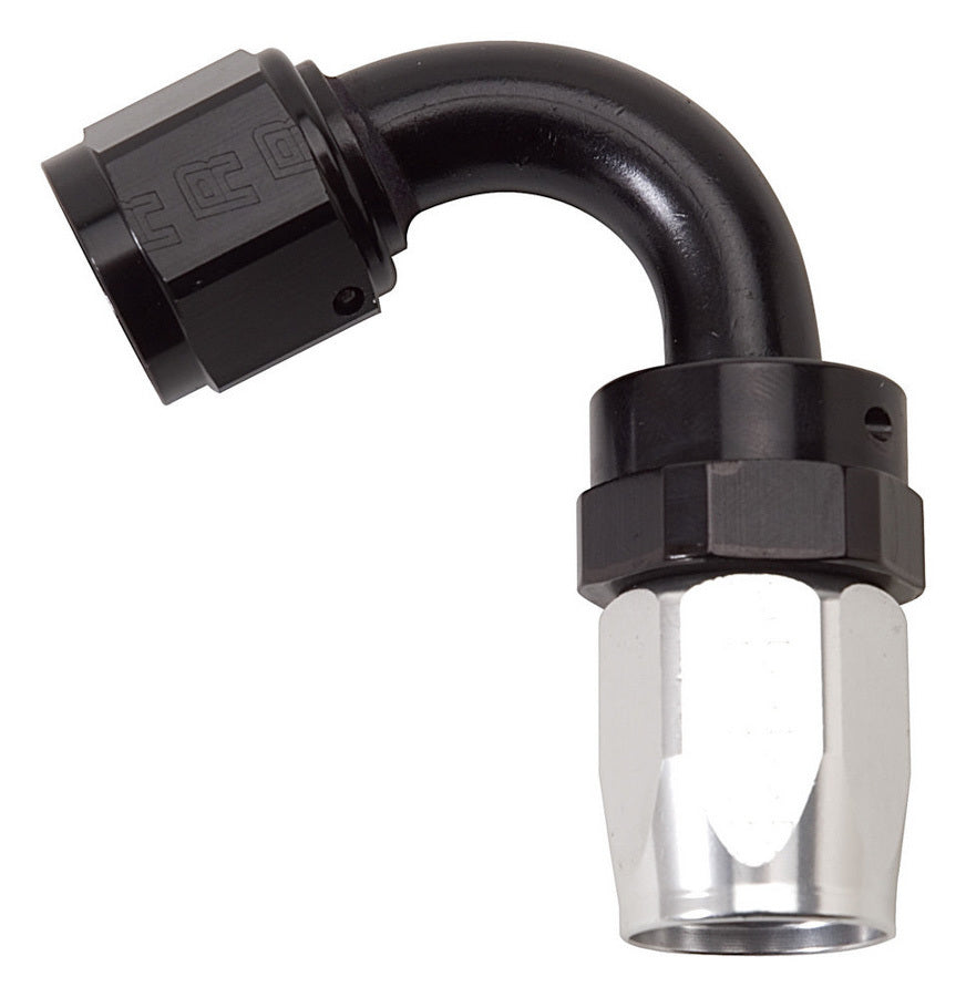10AN 120Deg Swivel Tight Radius CLR/BLK