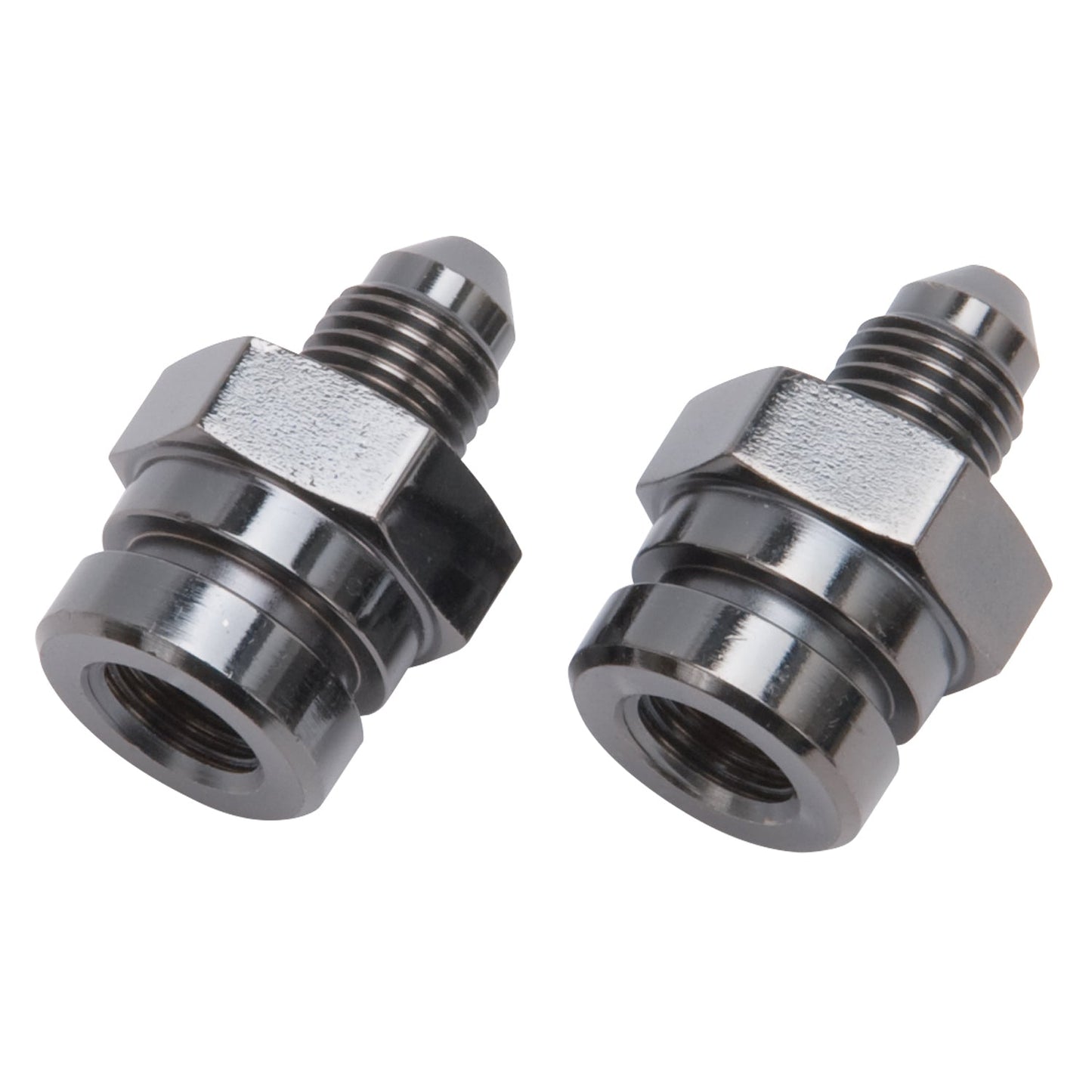 3ANx3/8-24 F Brake Adapt Black (2 Pack)