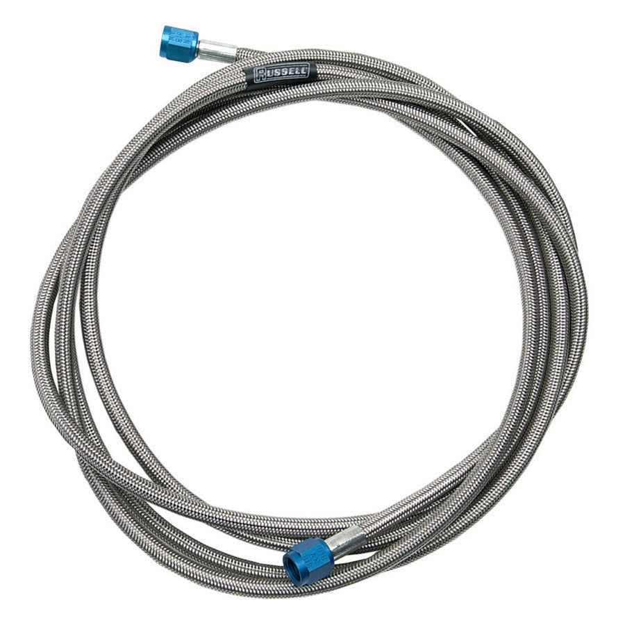 6AN Nitrous Hose 1ft Blue Ends