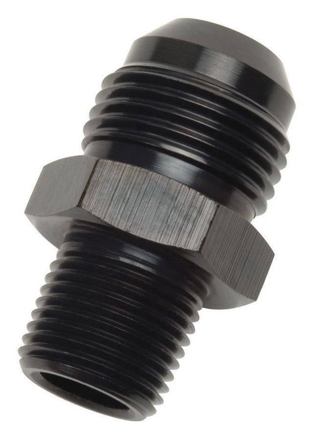 4AN-1/4 Str Adpt Fitting Black