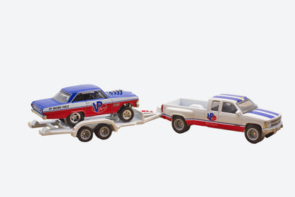 ’63 Chevy Nova with ’88 Chevy Silverado 3500 Team Transport