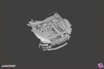 Mazda RX8 (SE3P) 3D Scan (2002-2008)
