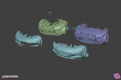 Mazda RX8 (SE3P) 3D Scan (2002-2008)