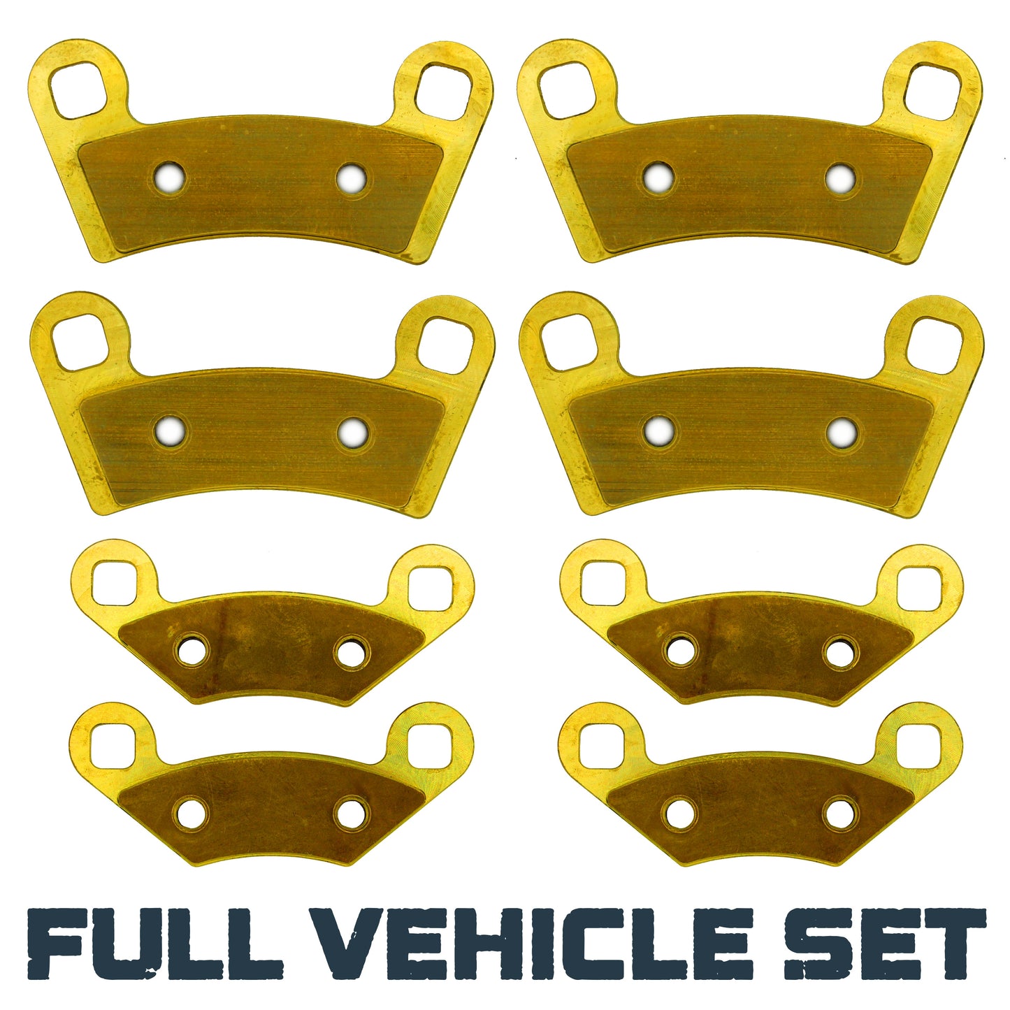 Polaris RZR 570/Trail 570/RZR 800/RZR S 800 2008-2022 Brass Brake Pad Set