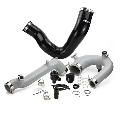 RPM Polaris RZR Turbo R & PRO XP/S Turbo Silicone Intake J-Tube, Charge Tube W/ BOV, & Intake Tube KIT