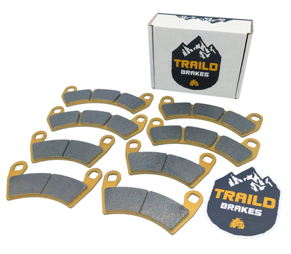 Polaris RZR XP TURBO/XP 4 TURBO/PRO XP/PRO XP 4/Turbo S 2016-2026 Ceramic Brake Pad Set