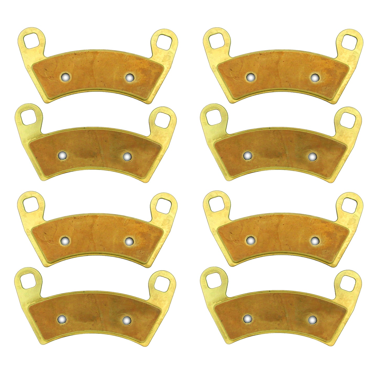 Polaris RZR XP 1000/XP 4 1000/RS1/4 XP 900 2012-2023 Brass Brake Pad Set