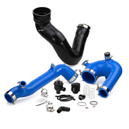 RPM Polaris RZR XP Turbo, Turbo S Silicone Intake J-Tube, Charge Tube W/ BOV, & Intake Tube KIT