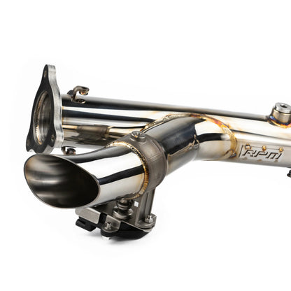 RPM RZR XPT Turbo Pro XP Pro S & Turbo R 2.5" Captains Choice Electric Side Dump E-Valve Exhaust